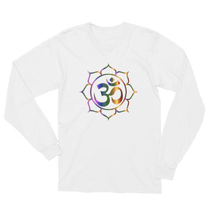 Lotus of The Universe: Unisex Long Sleeve T-Shirt