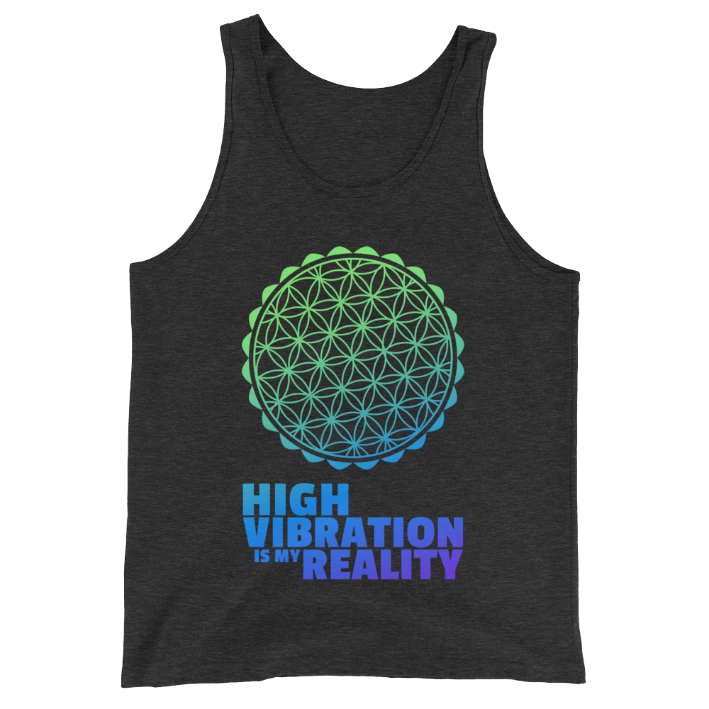Higher Vibration is My Reality: Unisex Tank Top