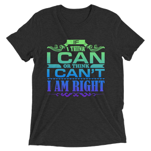 The Power of Thought: Short sleeve t-shirt