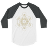 Structure Of Universe: 3/4 sleeve raglan shirt
