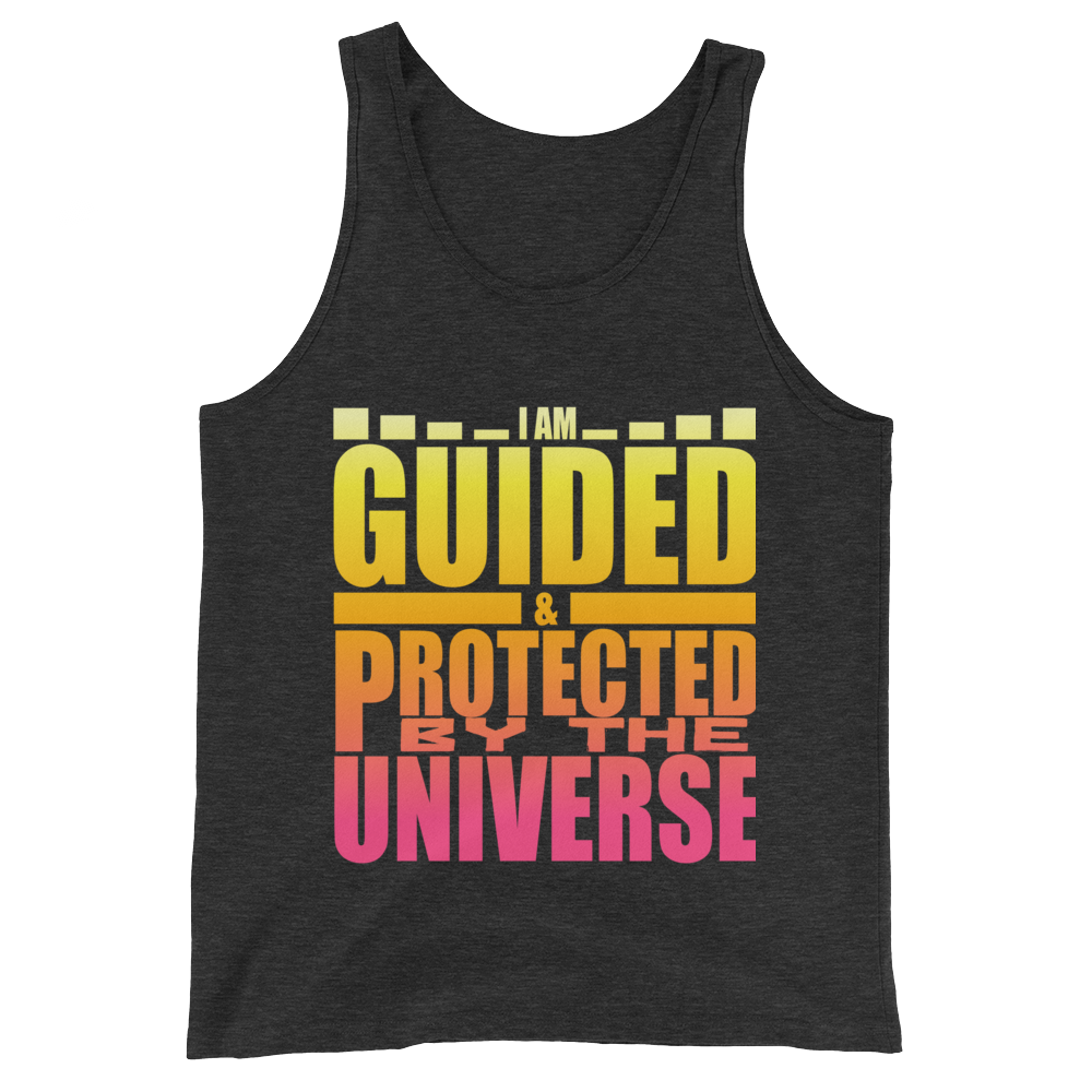 Guided & Protected By The Universe: Unisex Tank Top