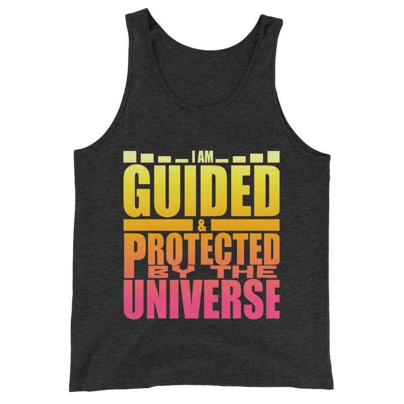 Guided & Protected By The Universe: Unisex Tank Top