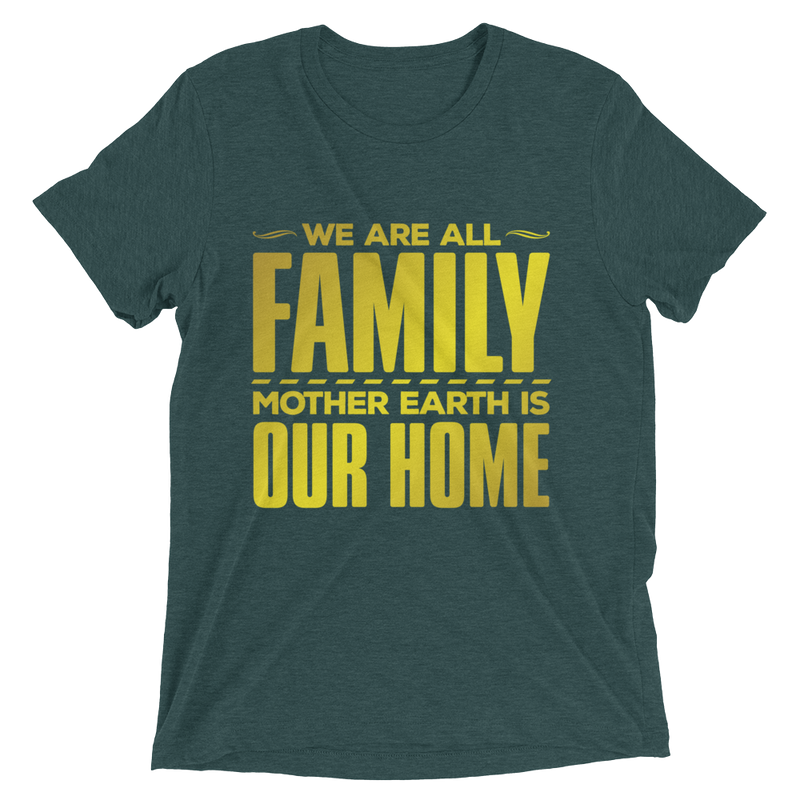 Mother Earth is Our Home: Short sleeve t-shirt