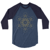 Structure Of Universe: 3/4 sleeve raglan shirt