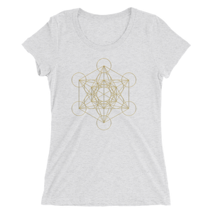 Sacred Geometry: Ladies' short sleeve t-shirt
