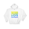 Attracting Freedom, Love & Happiness: Hooded Sweatshirt